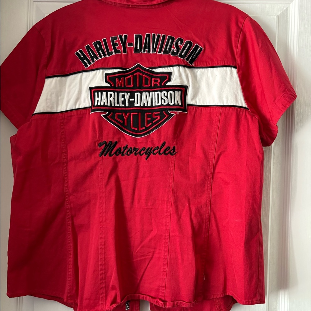 Harley-Davidson Red Short Sleeve Tee